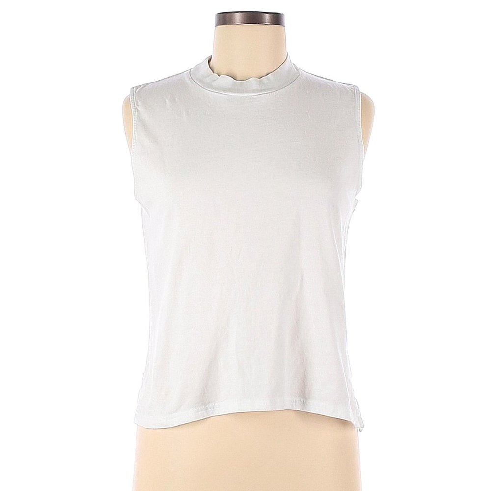 Everlane Sleeveless White Top